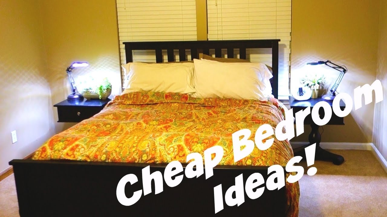 10 Famous Bedroom Decorating Ideas On A Budget cheap bedroom decorating ideas daily vlog 478 youtube 2022