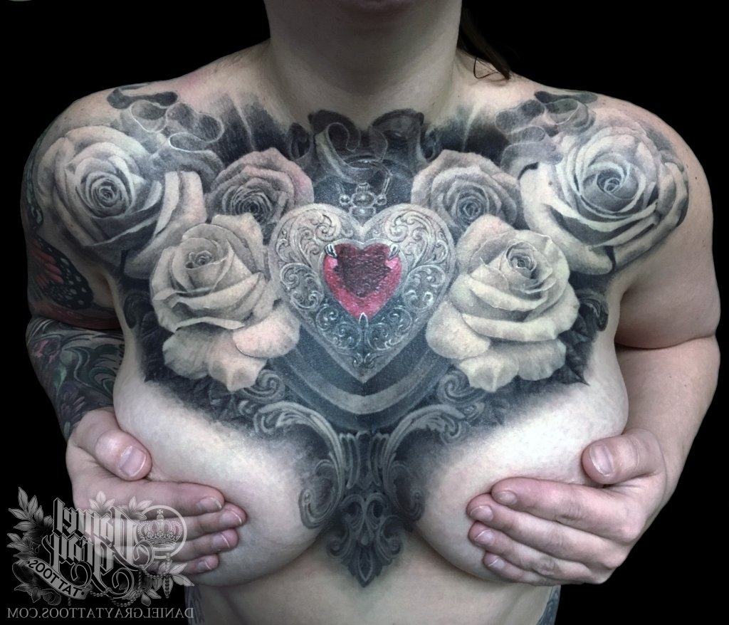 10 Famous Chest Tattoo Ideas For Women chest piece tattoos female chest piece tattoo female chest tattoos 2023
