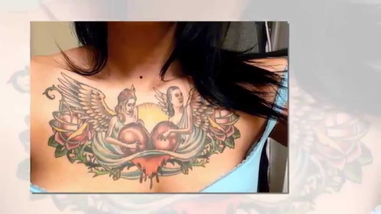 10 Famous Chest Tattoo Ideas For Women chest tattoos design for women 2015 hd youtube 2023