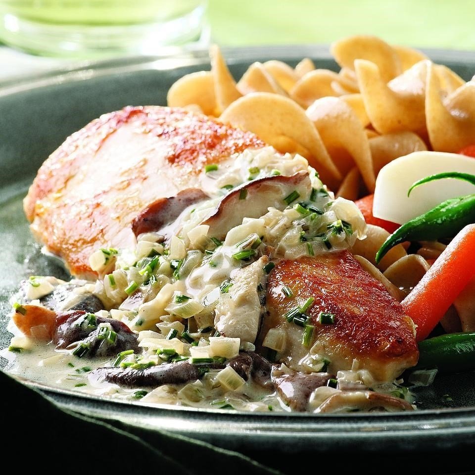 10 Gorgeous Easy Supper Ideas For Two chicken breasts with mushroom cream sauce recipe eatingwell 9 2022
