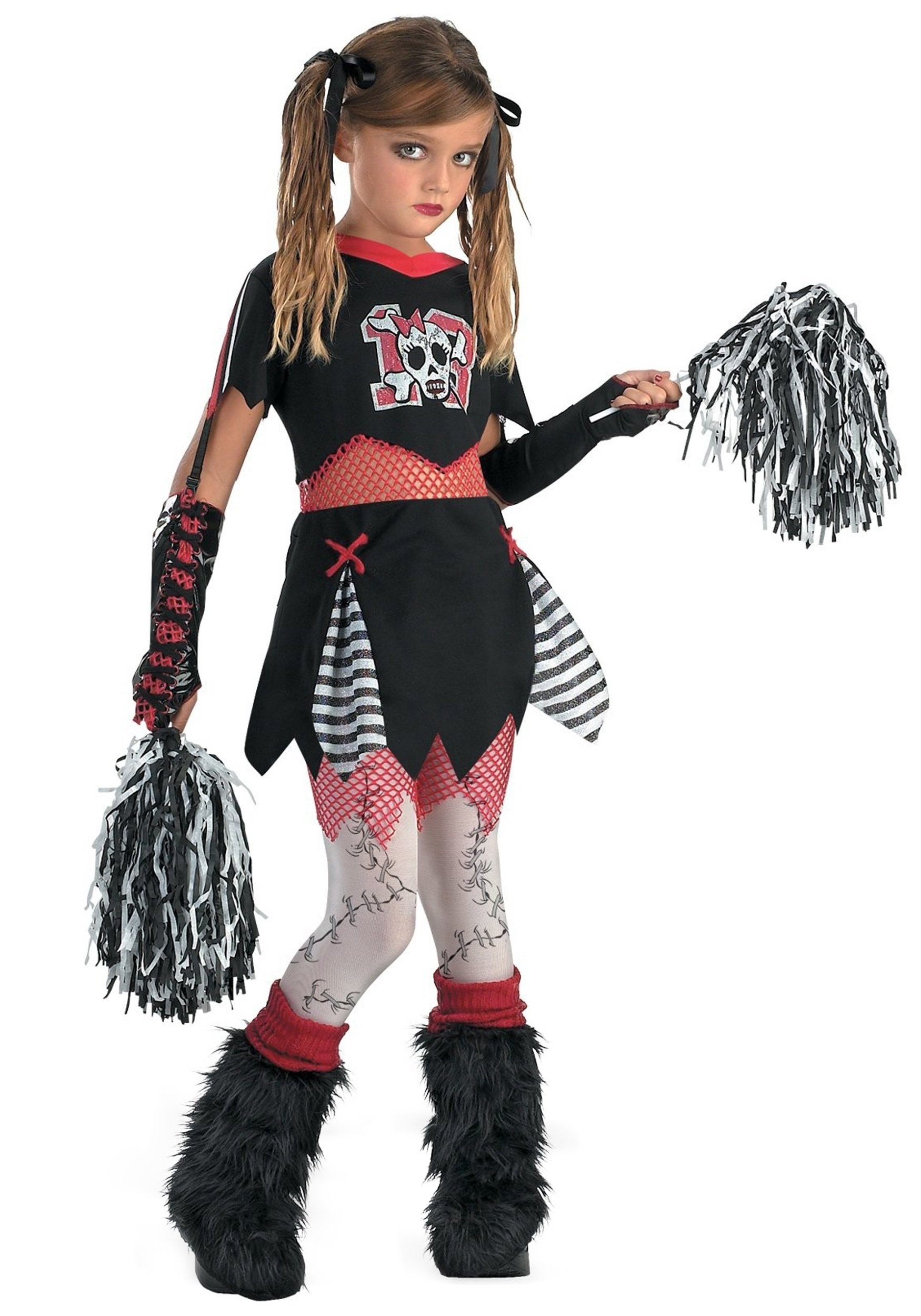 10 Unique Halloween Costume Ideas For Girls Age 10 child gothic cheerleader costume girls scary halloween costumes 2022