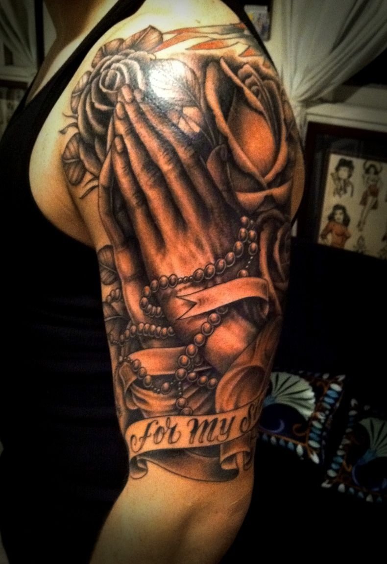 10 Pretty Christian Tattoo Ideas For Men christian tattoo ideas crosses fish jesus praying hands mother 2022