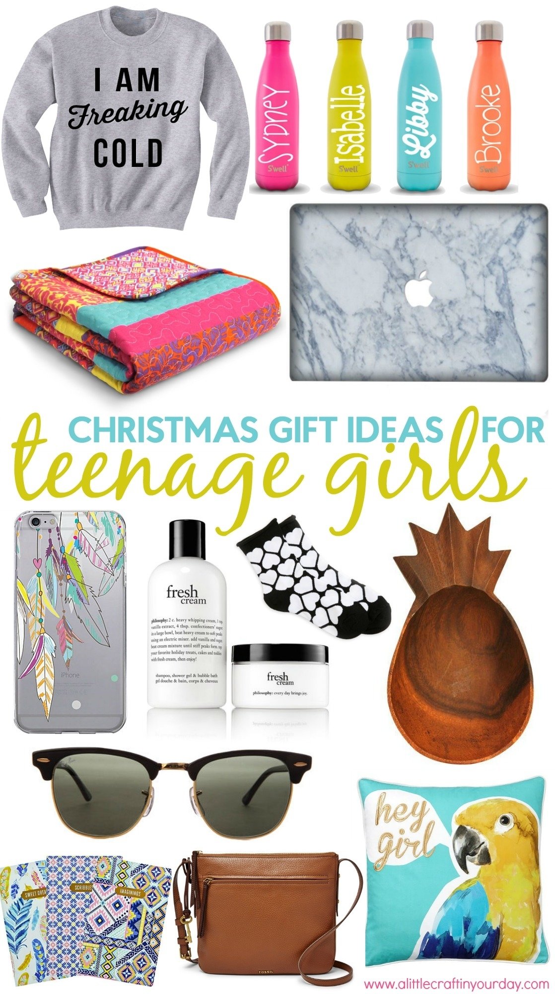 10 Fashionable Christmas Present Ideas For Girls christmas gift ideas for teen girls a little craft in your day 13 2022