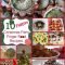classical homemaking: 10 festive christmas party finger food recipes