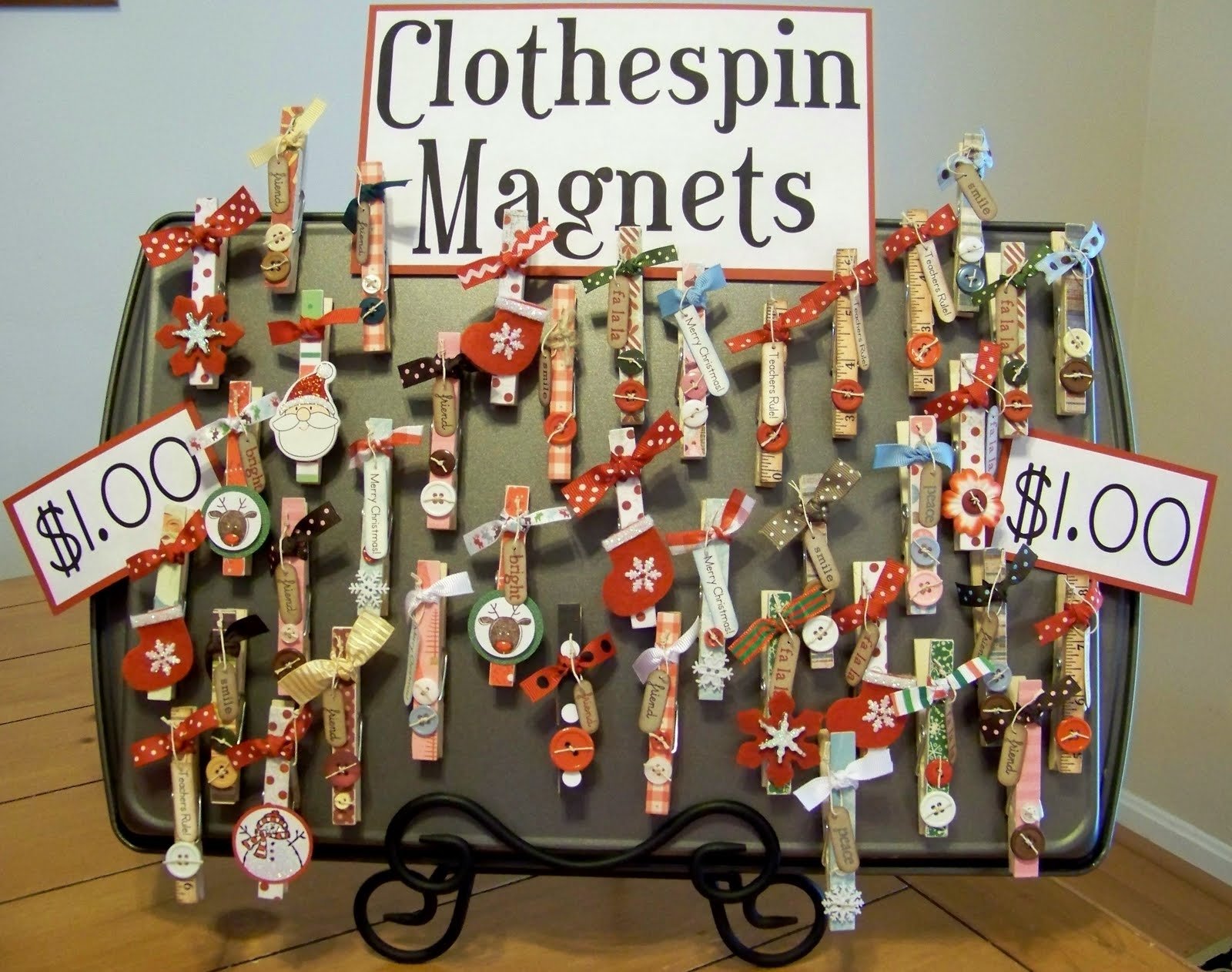 10 Ideal Craft Ideas To Sell At Craft Shows clothespin magnets these are adorable might be a great back to 2023