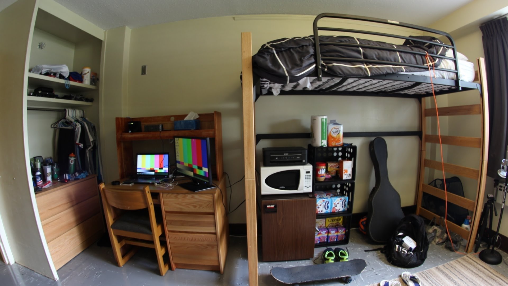 10 Most Recommended College Dorm Room Ideas For Guys college dorm room tour youtube 2022