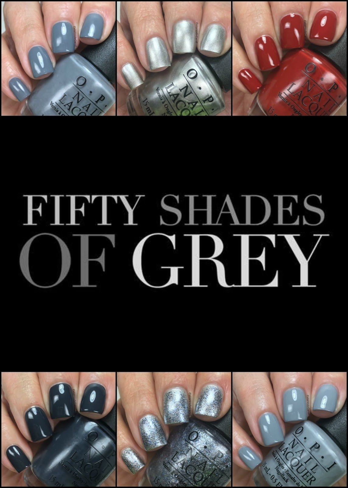 10 Elegant 50 Shades Of Grey Ideas For Couples colores de carol opi 50 shades of grey swatches review and giveaway 2022