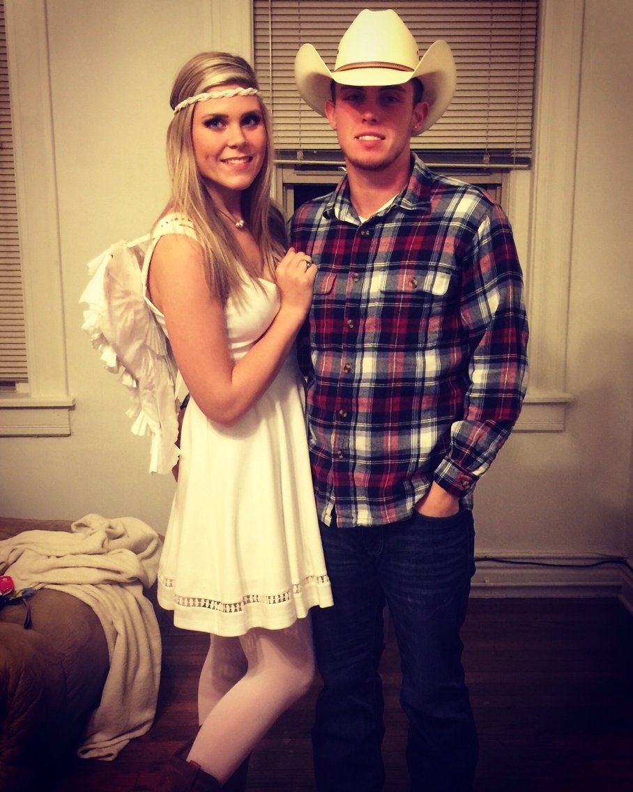 10 Wonderful Good Couple Halloween Costume Ideas cowboys and angels halloween cute country couple costume for adults 2022