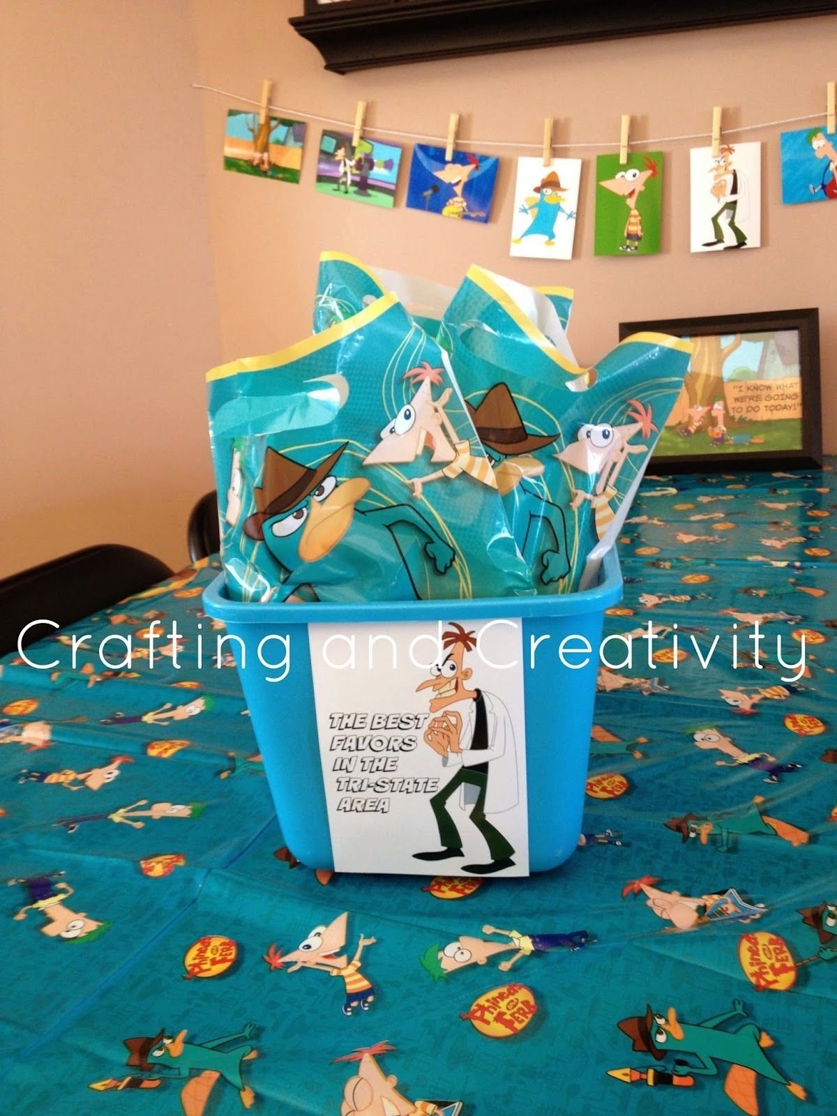 10 Elegant Phineas And Ferb Birthday Party Ideas crafting and creativity my sons 7th birthday party phineas and 2 2022
