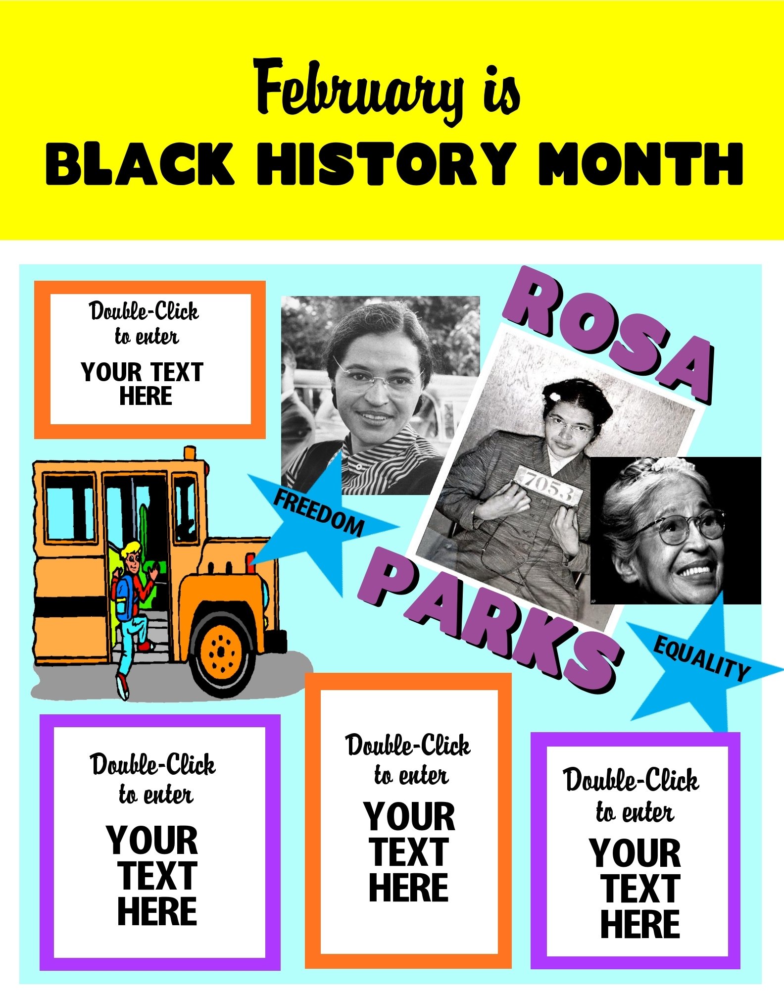 10 Most Popular Black History Month Project Ideas create a poster about rosa parks black history month poster ideas 2022