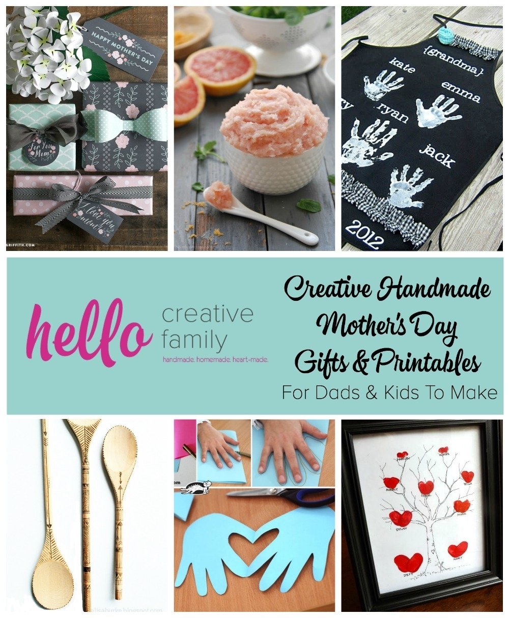10 Beautiful Creative Gift Ideas For Mom creative handmade mothers day gifts and printables for dads and kids 1 2023