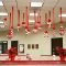 creative inspirational work place christmas decorations | ceiling