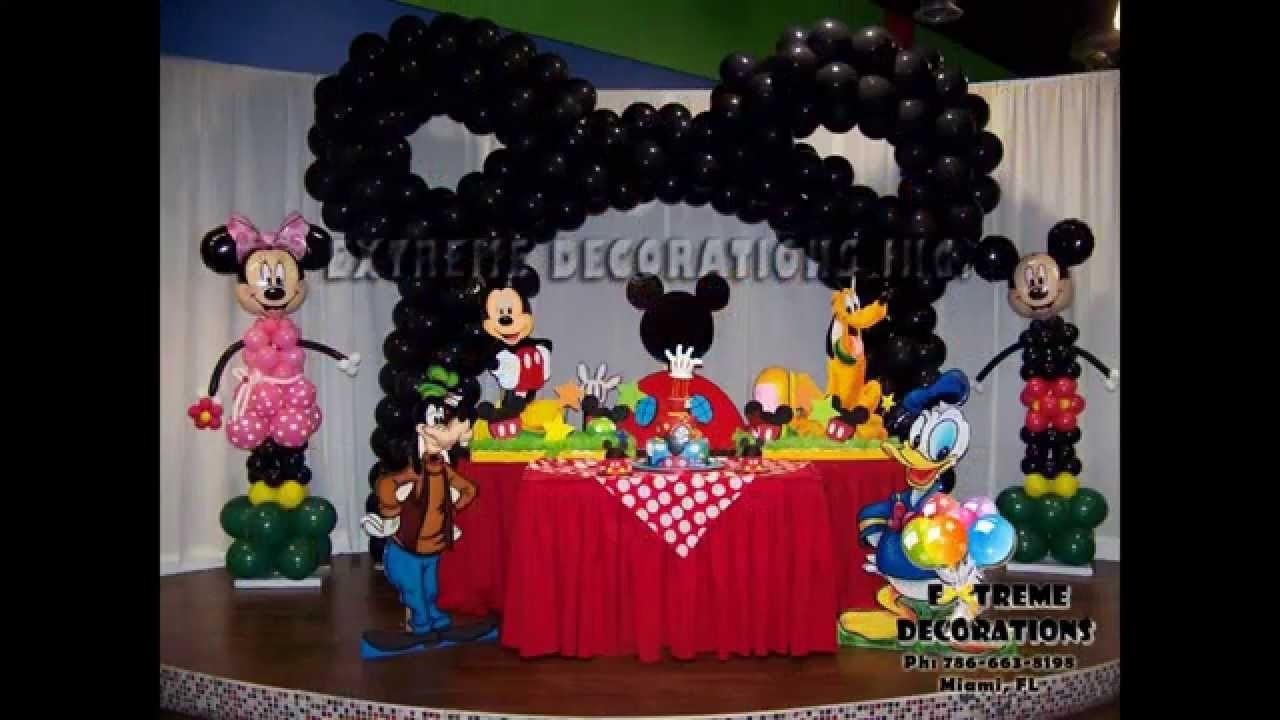 10 Trendy Mickey Mouse Theme Party Ideas creative mickey mouse clubhouse birthday party decorations ideas 2023