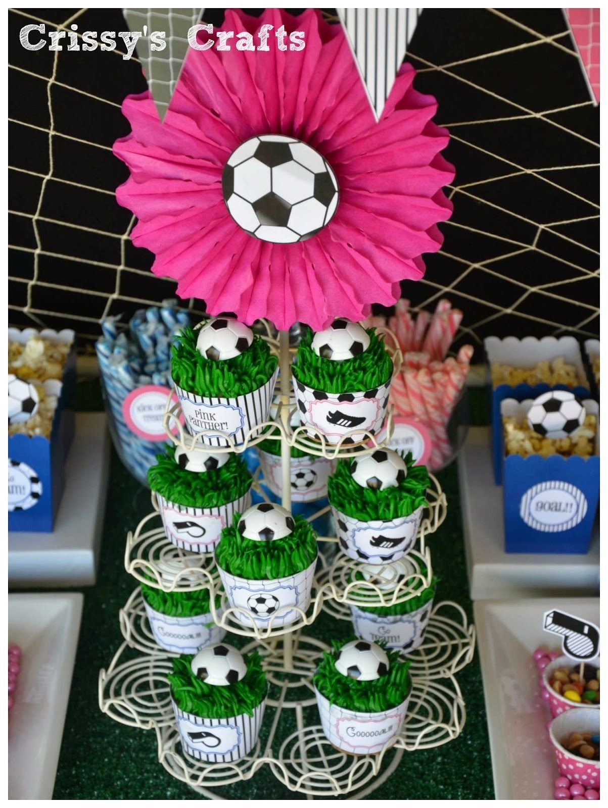 10 Nice End Of Season Soccer Party Ideas crissys crafts end of the season soccer party girls bday parties 2023