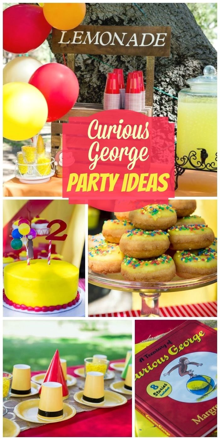10 Ideal Birthday Party Ideas For Boys Age 6 curious george party ideas curious george birthday curious george 2022