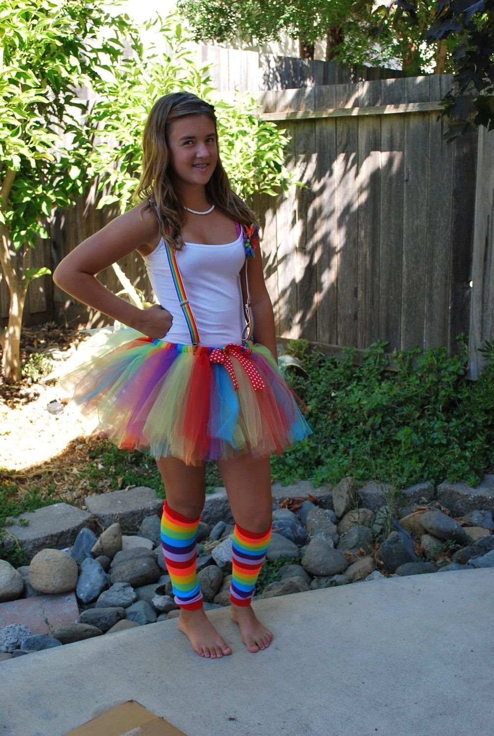 10 Lovely Tutu Costume Ideas For Adults custom adult rainbow clown tutu halloween costume 45 00 on etsy 2022