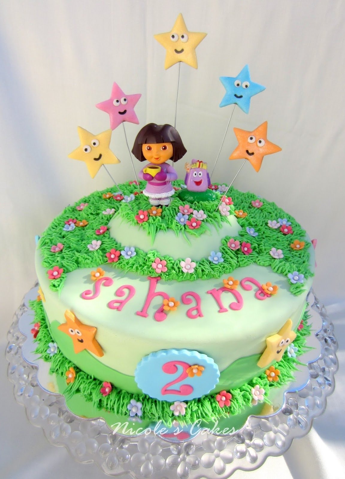 10 Awesome Dora The Explorer Cake Ideas custom designed birthday cake for a young dora the explorer fan 2022