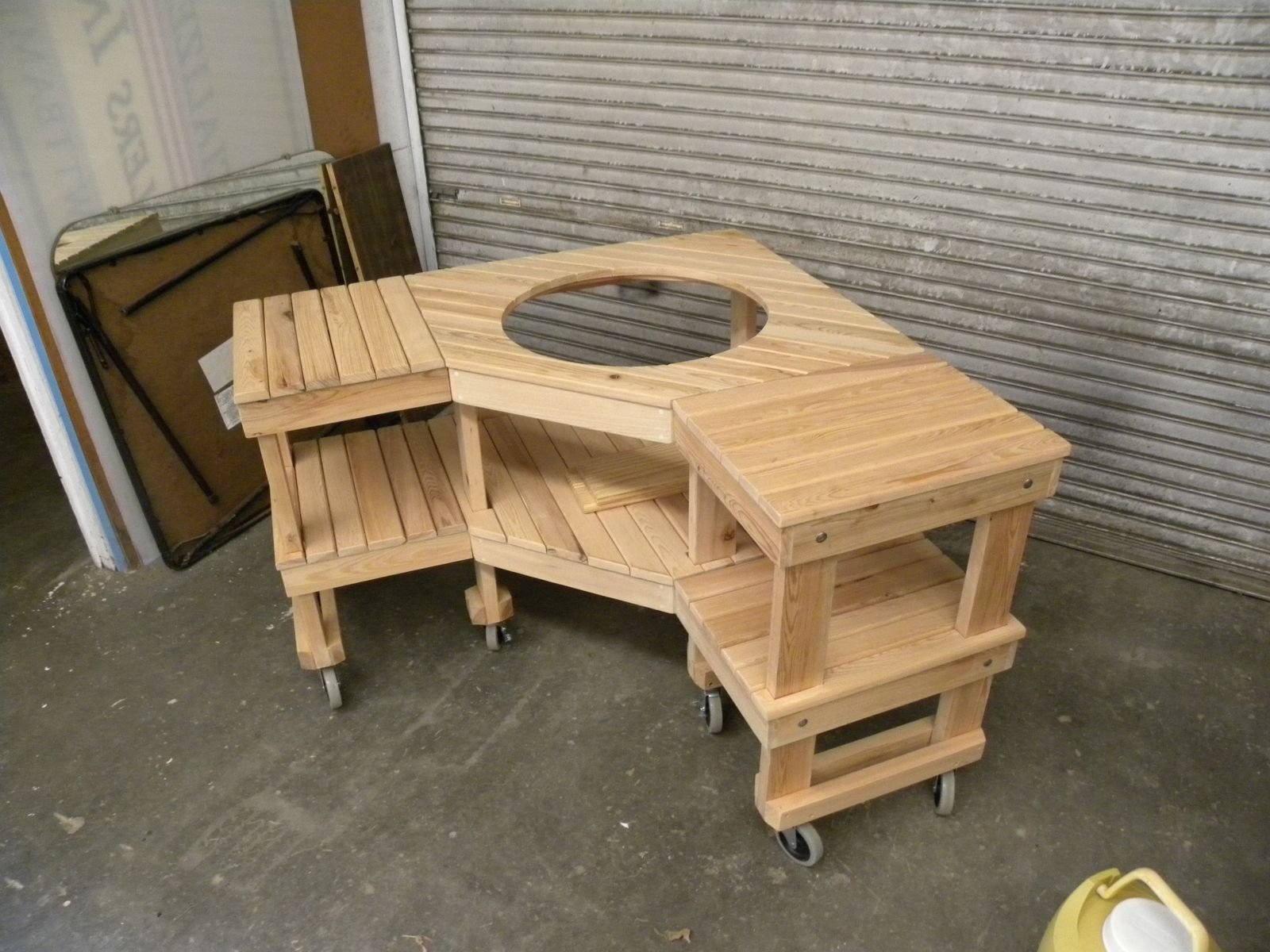 10 Amazing Big Green Egg Table Ideas custom green egg corner table grilling and barbecue pinterest 2023
