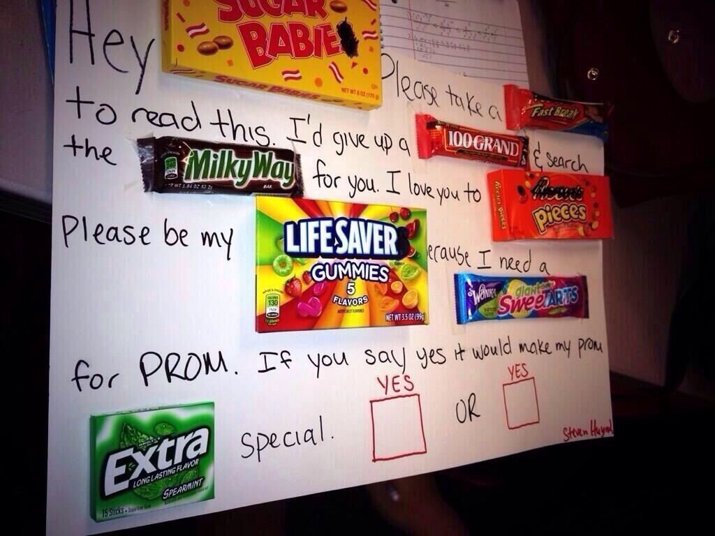 10 Unique Cute Prom Ideas To Ask A Girl cute candy way to ask someone to prom prom pinterest prom 4 2022