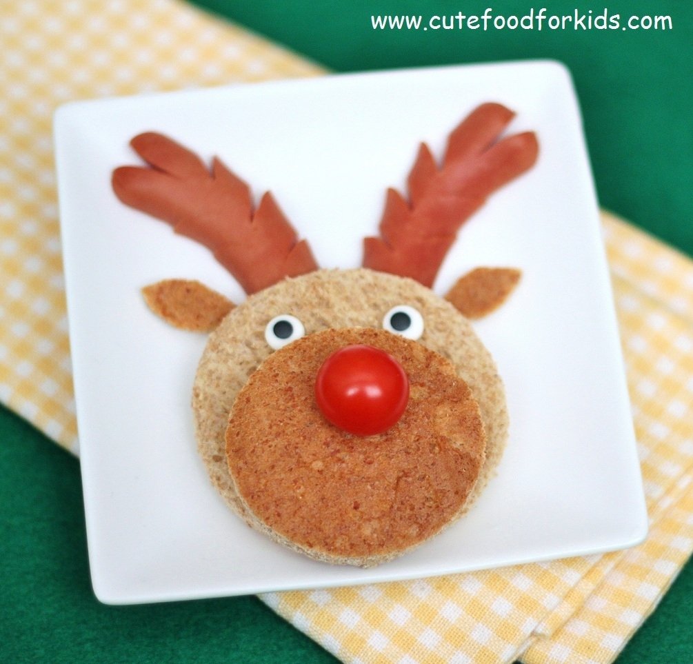 10 Beautiful Christmas Food Ideas For Kids cute food for kids christmas breakfast idea sandwich reindeer 2022