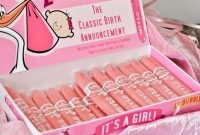 cute pink baby shower favor ideas for girls | baby shower ideas gallery