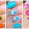 cute summer nail art designs easy tutorial - youtube