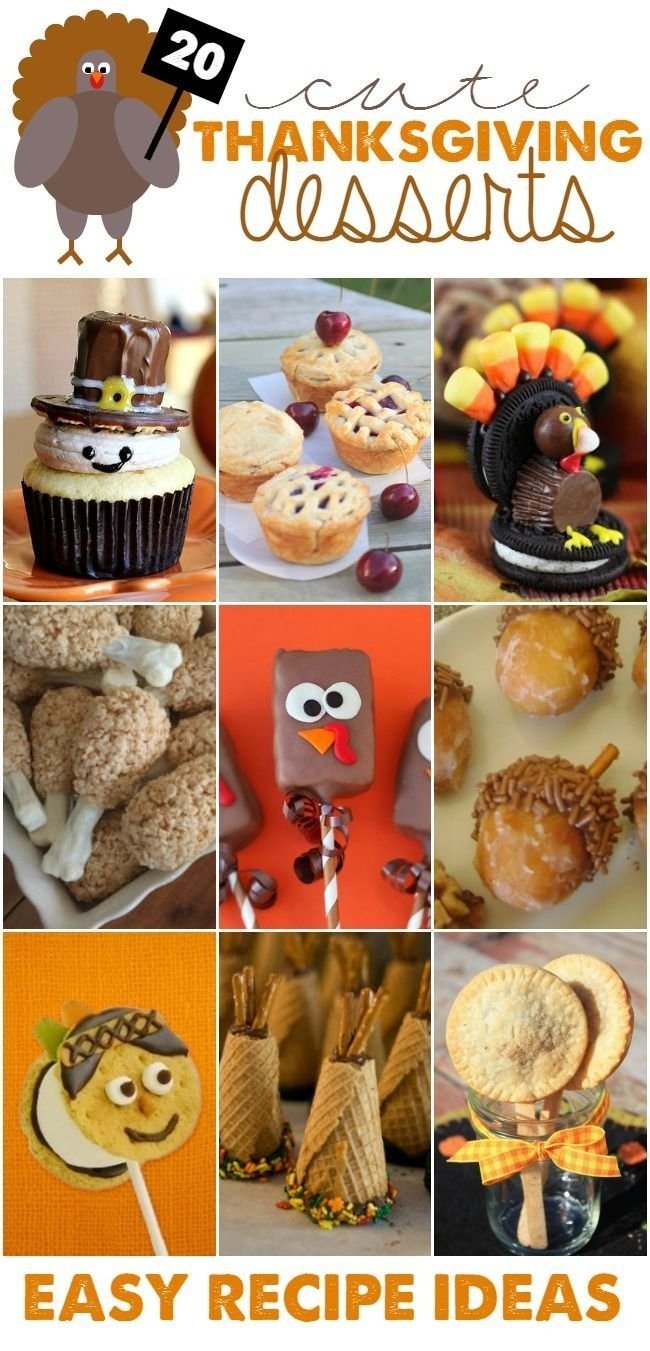 10 Wonderful Thanksgiving Treat Ideas For Kids cute thanksgiving desserts easy recipe ideas that the whole family 1 2022