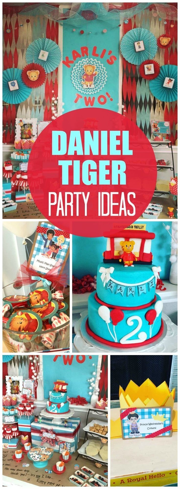 10 Stylish Little Boy Birthday Party Ideas daniel tigers neighborhood birthday our little tiger turns 2 2 2022