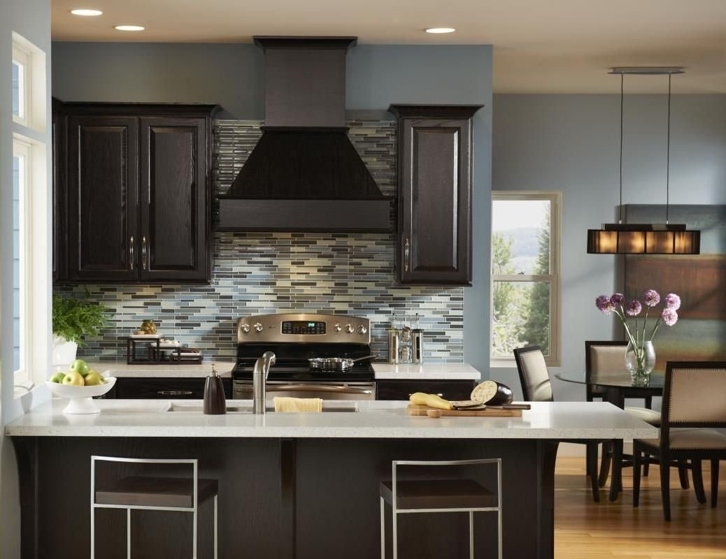 10 Lovable Kitchen Color Ideas With Dark Cabinets dark kitchen cabinets as a legend kitchen design http www 2022