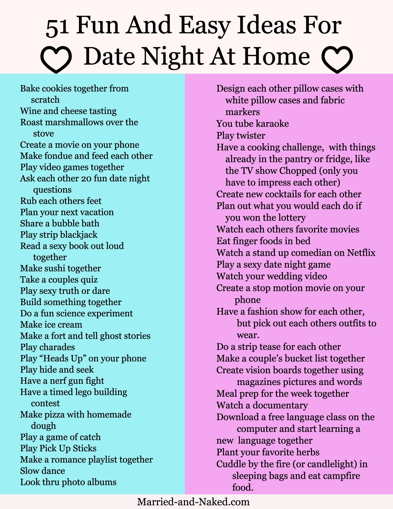 10 Stylish At Home Date Night Ideas date night questions for married couples married and naked free 11 2022