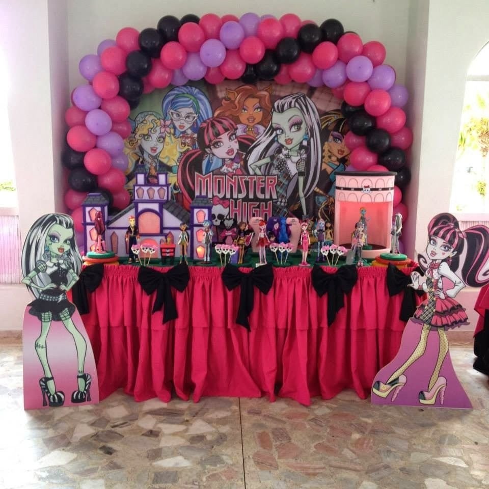 10 Perfect Monster High Party Decoration Ideas decoracao de festa monster high birthday party decoration ideas 04 2022