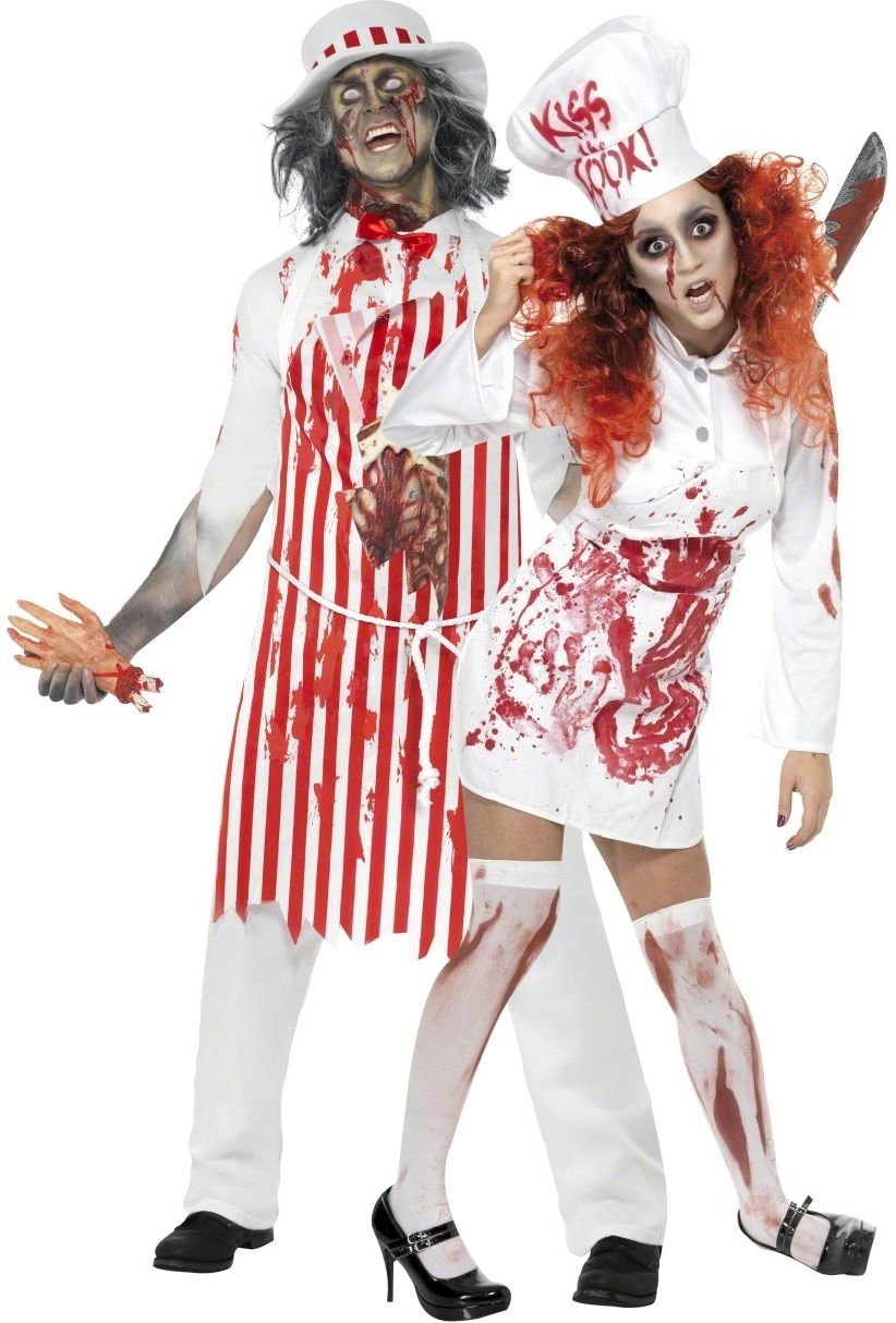 10 Trendy Zombie Costume Ideas For Couples deguisement couple bouchers zombie halloween deguisement de zombie 2022