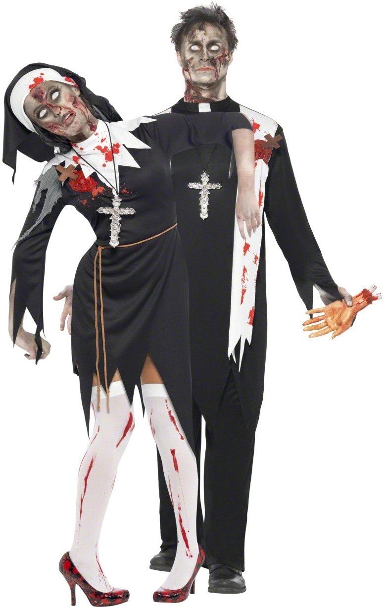 10 Trendy Zombie Costume Ideas For Couples deguisement couple religieux zombie 2022