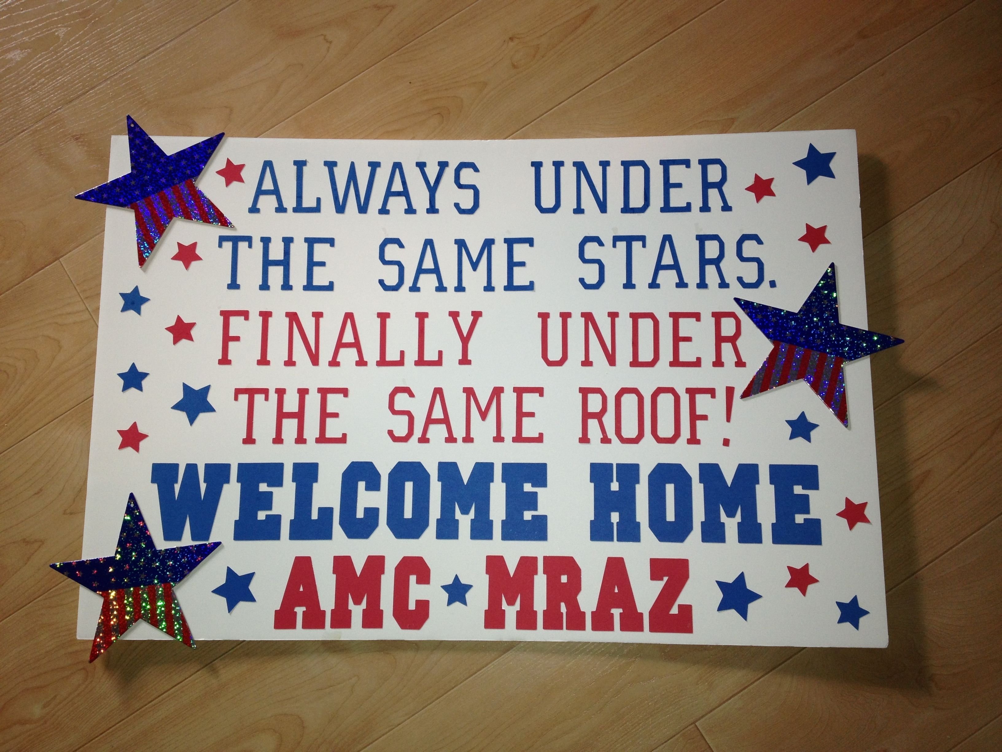 10 Unique Welcome Home Sign Ideas For Military 2022