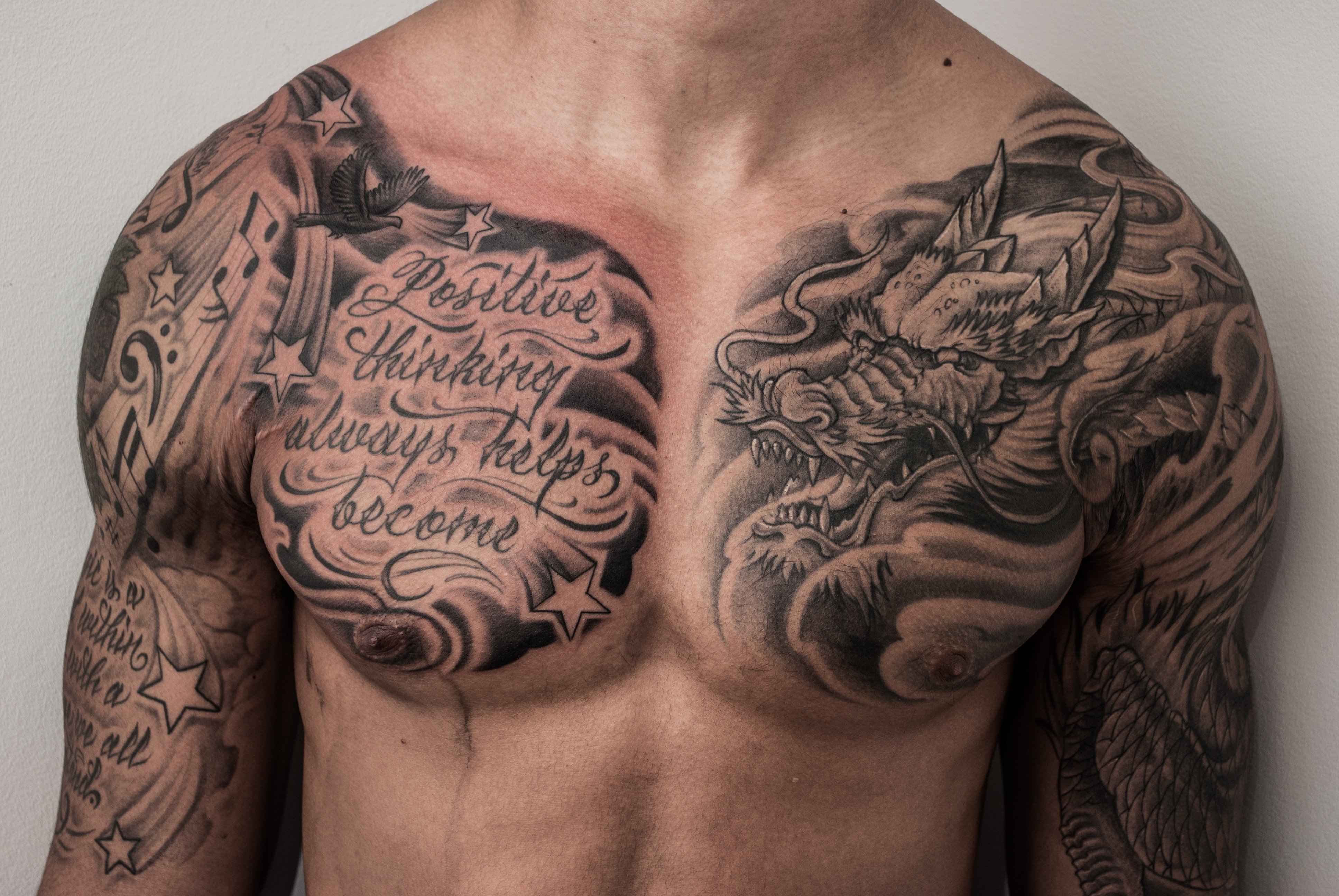 10 Nice Chest Tattoos For Men Ideas 2021