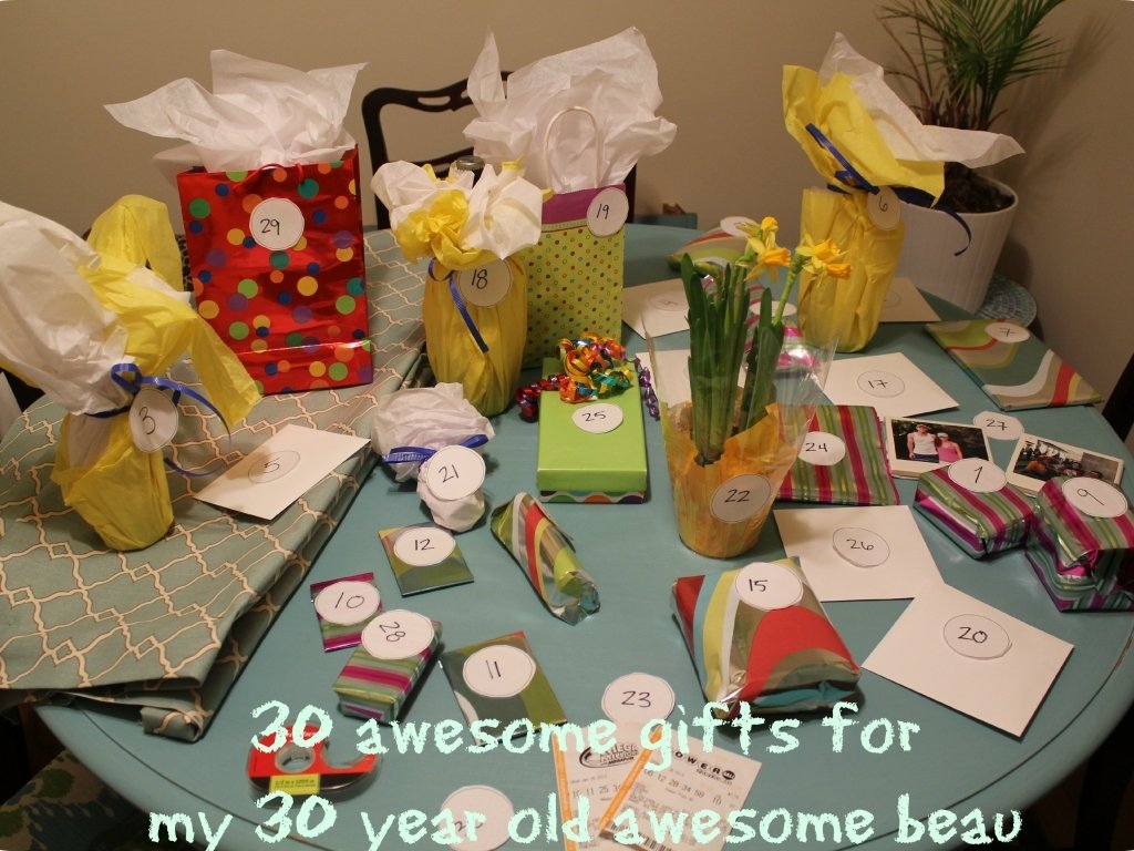 10 Cute Creative 30Th Birthday  Gift Ideas  2019