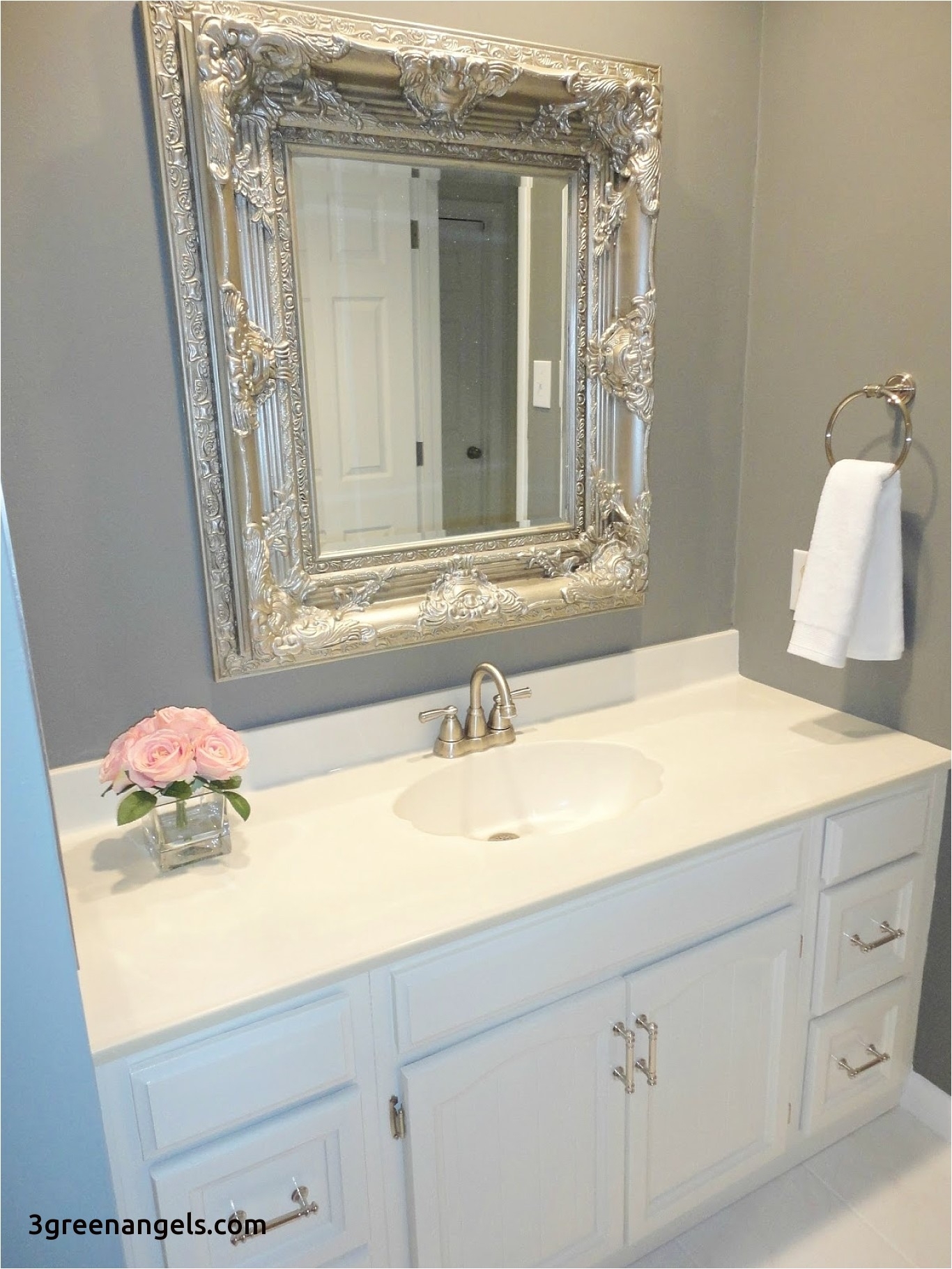 10 Lovable Diy Bathroom Mirror Frame Ideas %name 2022