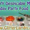 diy birthday blog: diy despicable me birthday party food ideas