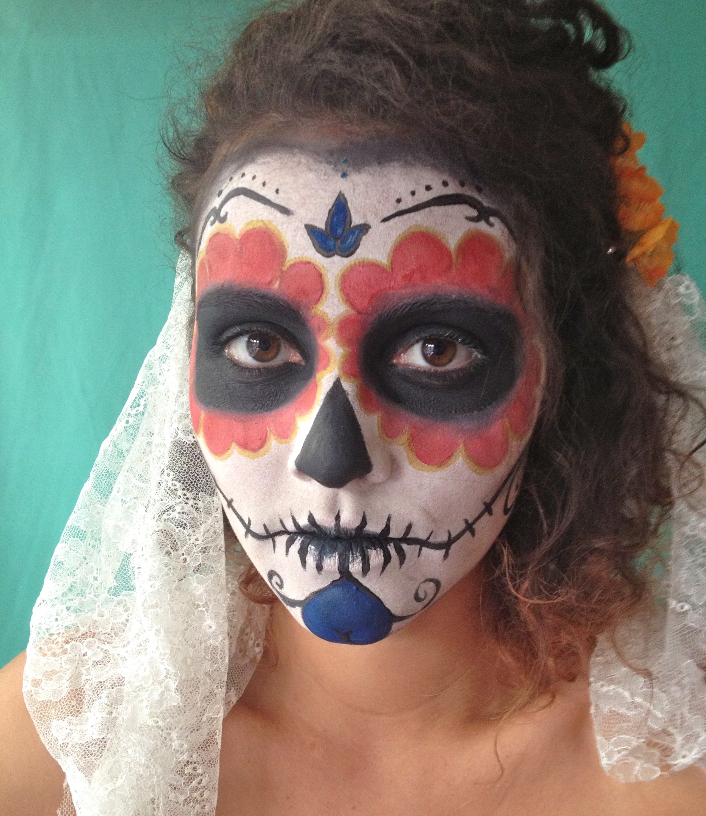 10 Most Recommended Day Of Dead Face Painting Ideas diy day of the dead part 1 the face hand london 2024