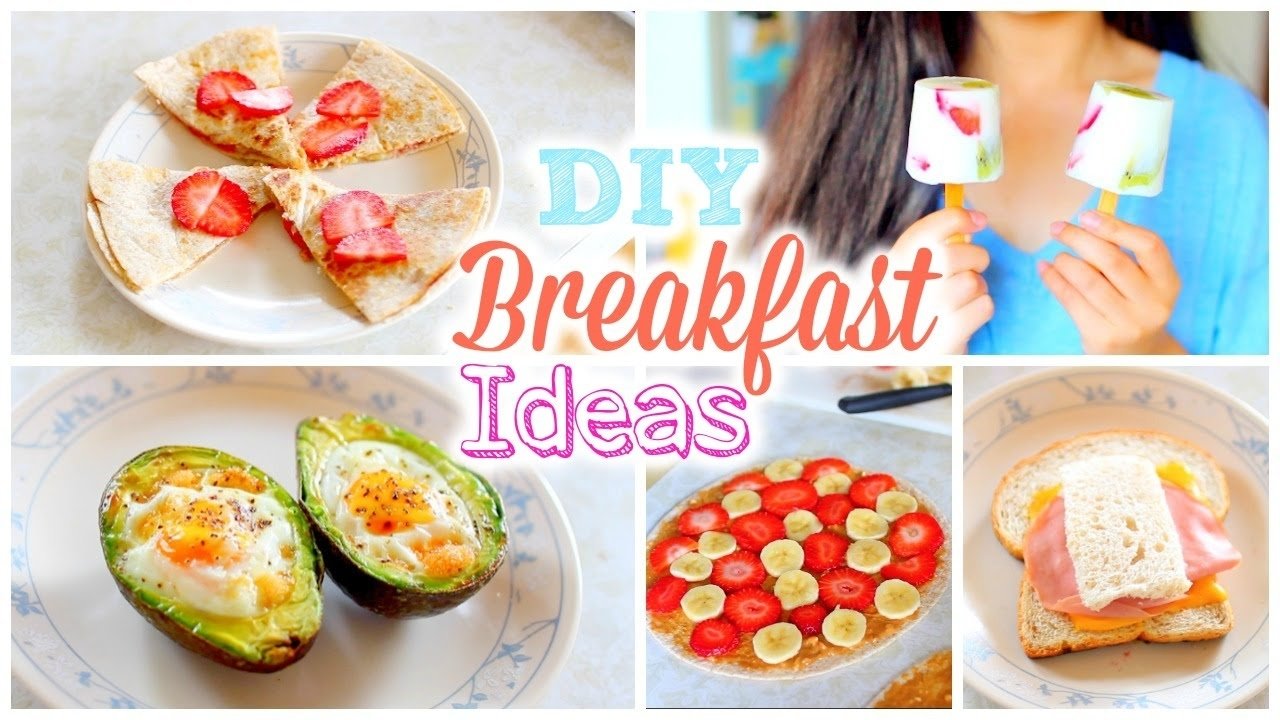 10 Awesome Quick Healthy Breakfast Ideas On The Go diy easy and quick back to school breakfast ideas healthy 2 2022