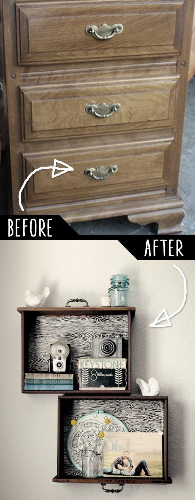 10 Amazing Do It Yourself Furniture Ideas diy furniture hacks diy drawer shelves cool ideas for creative 2022