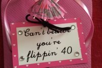 diy gift idea. made these for my sister's 40th birthday. | my