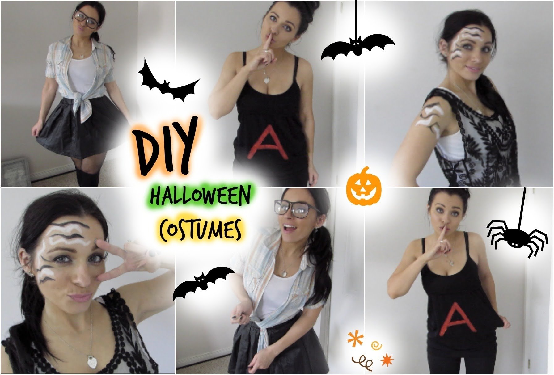 10 Amazing Cute Easy Halloween Costume Ideas diy halloween costume ideas last minute pinterest tumblr inspired 1 2022