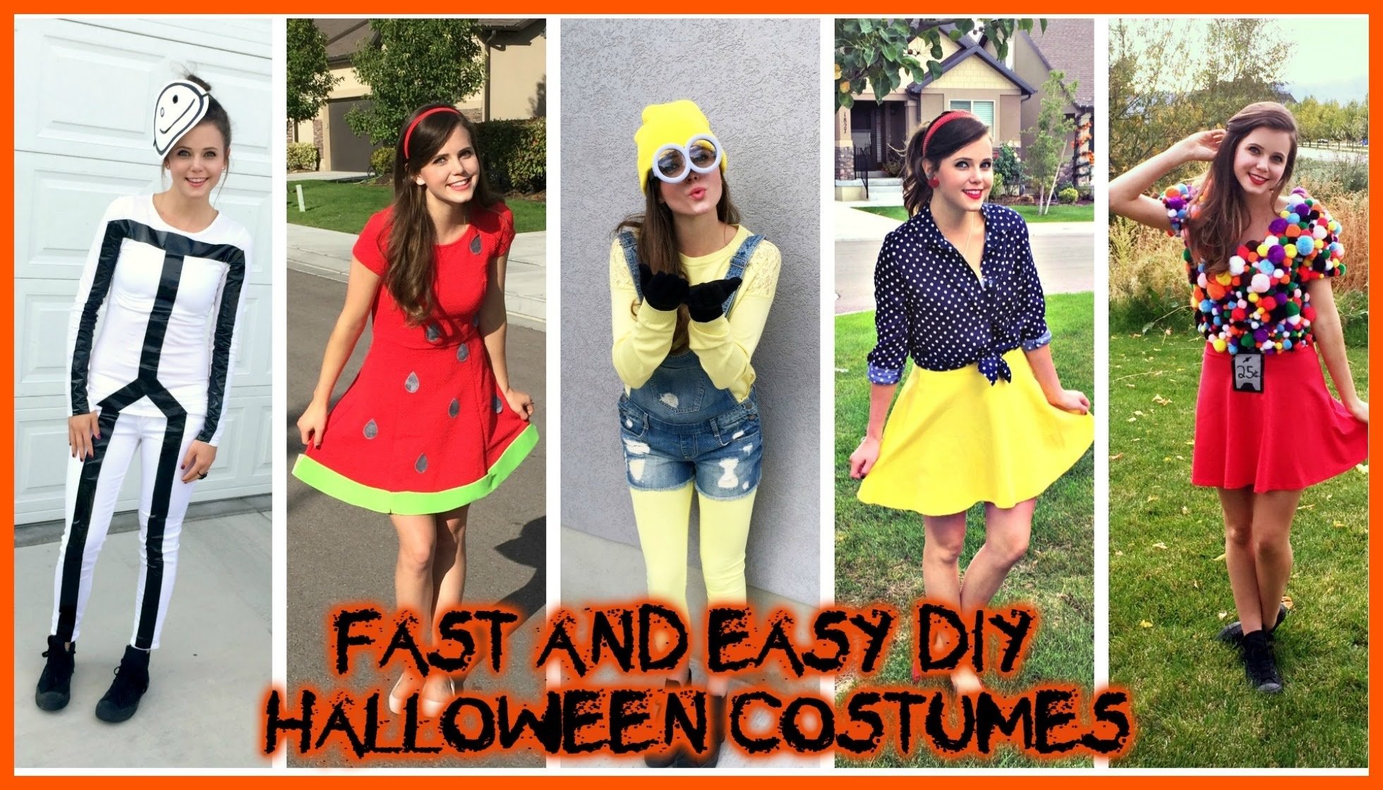 10 Attractive Last Minute Homemade Halloween  Costume  Ideas  