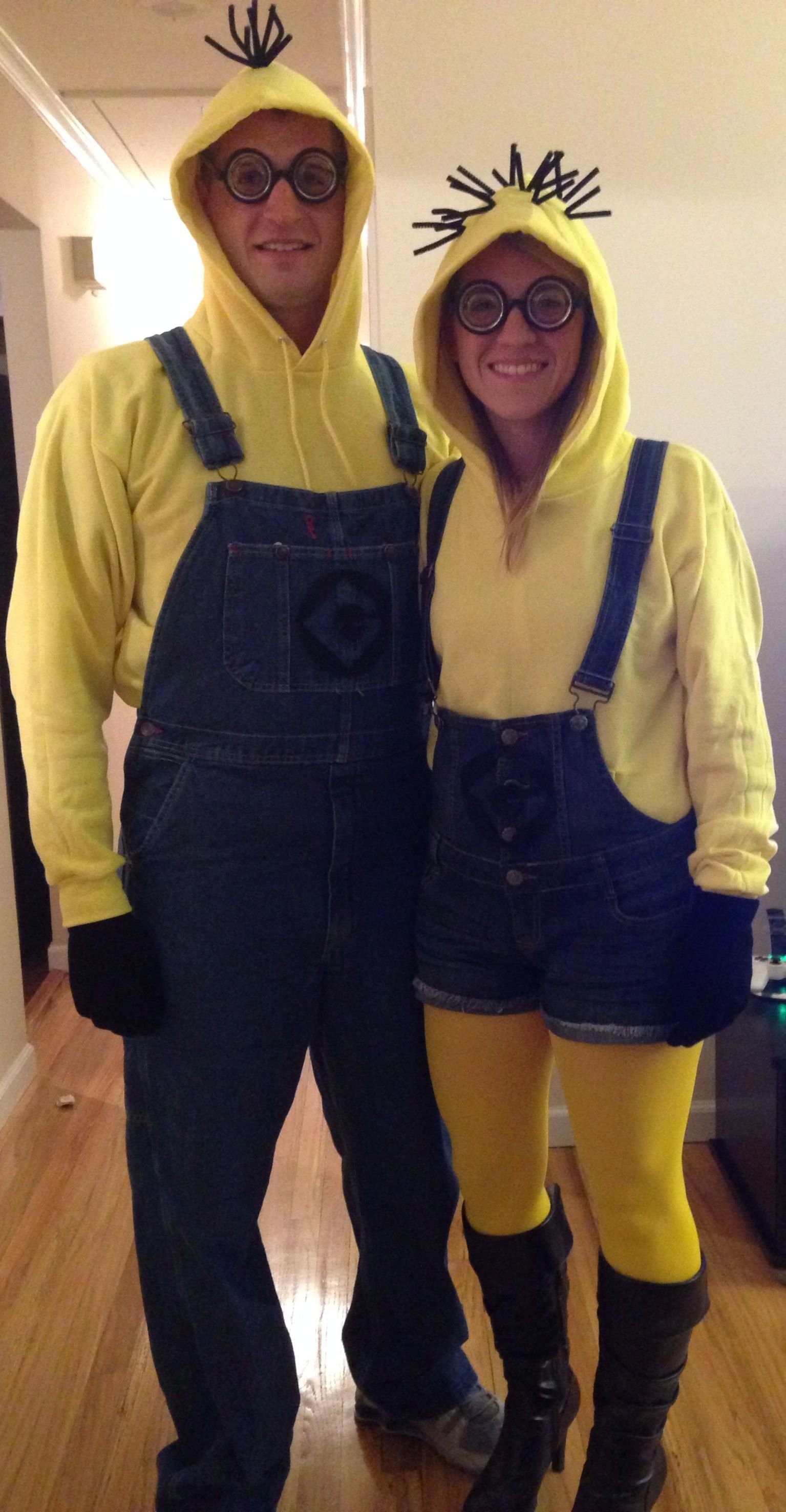 10 Lovely His And Hers Halloween Costume Ideas diy his and her minion costumes halloween pinterest costumes 1 2023