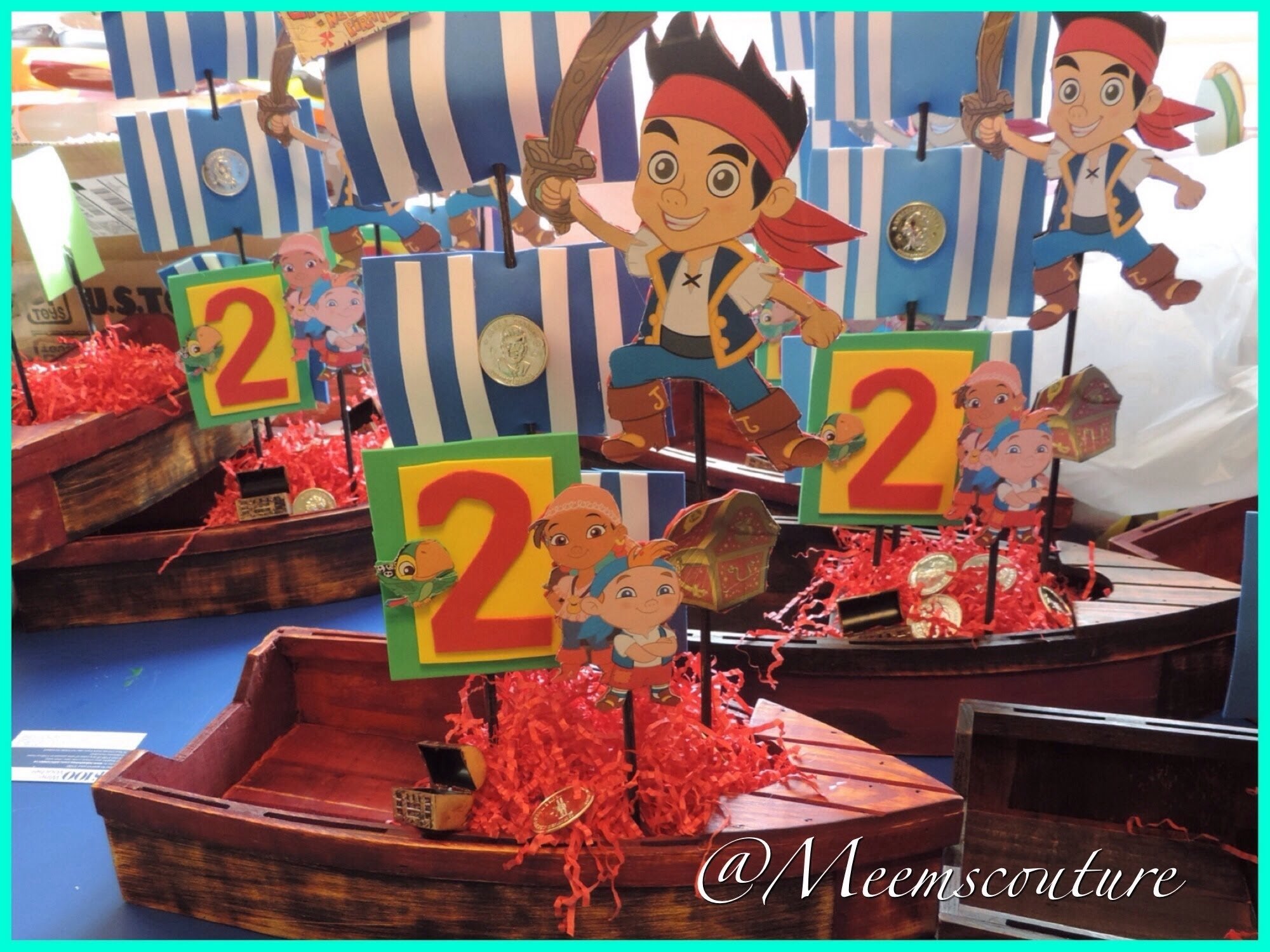 10 Gorgeous Jake And Neverland Pirates Party Ideas diy jake and the neverland pirates party center pieces youtube 6 2022