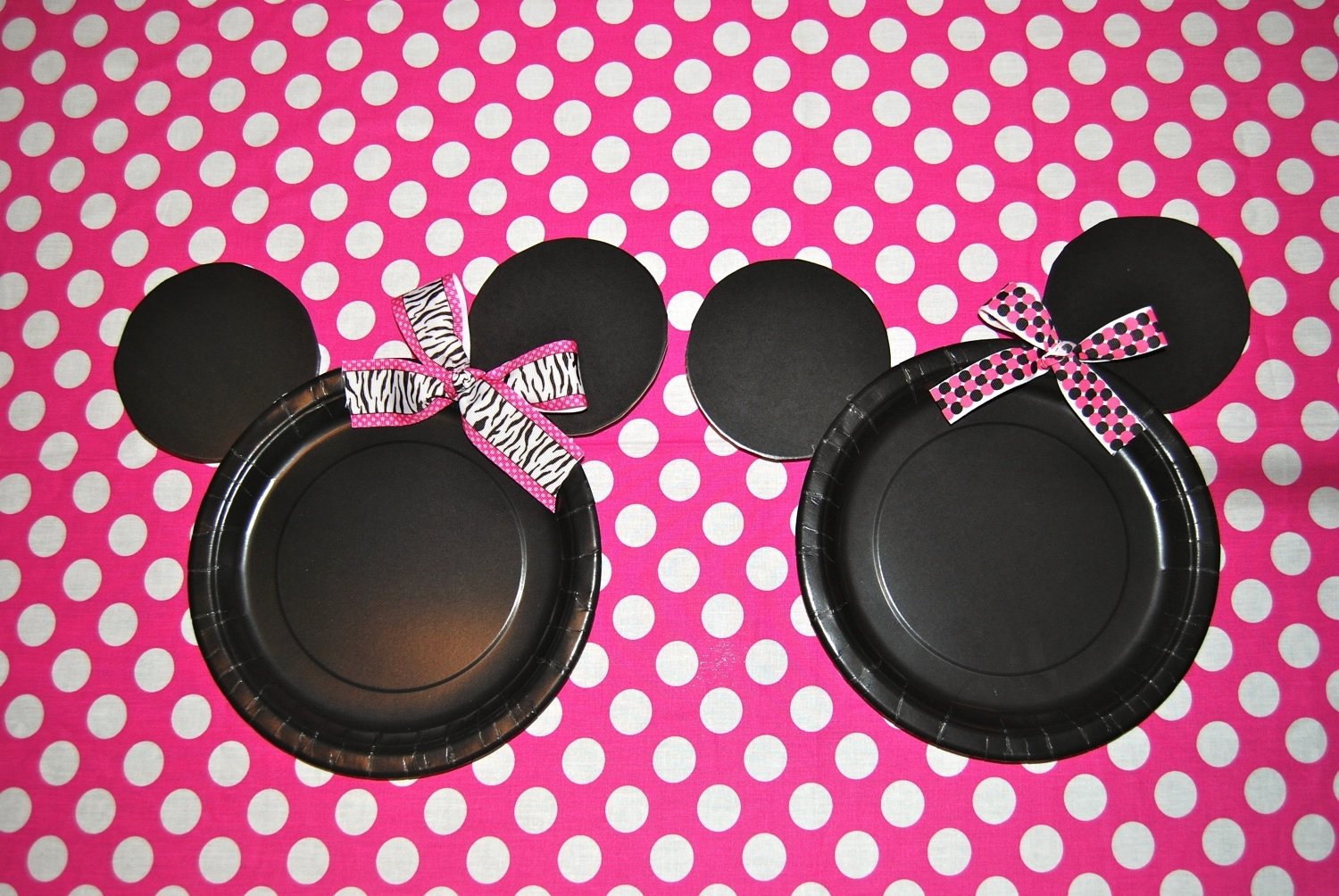 10 Famous Minnie Mouse Party Ideas Homemade diy minnie mouse plates minnie mouse cooking party pinterest 1 2023