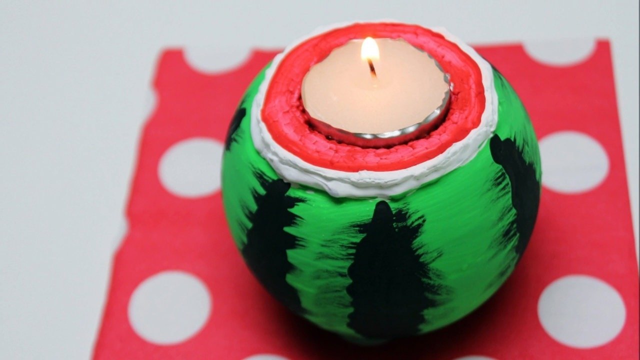 10 Awesome Recycled Projects For School Ideas diy recycled bottles crafts ideas watermelon candle holder video 2022