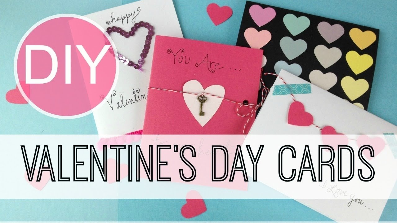 10 Fashionable Valentine Day Card Ideas Homemade diy valentines day cards michele baratta youtube 1 2022