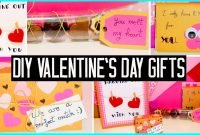 diy valentine's day little gift ideas! for boyfriend, girlfriend